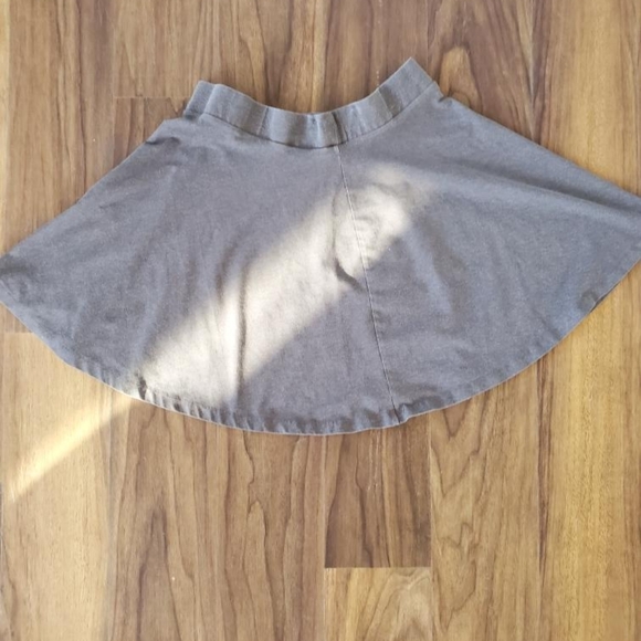Grey - H&M - Skater Skirt - Picture 2 of 3